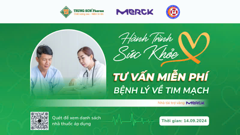 Tư Vấn Miễn Phí Bệnh Lý Về Tim Mạch Cùng Chuyên Gia Tại Trung Sơn Pharma