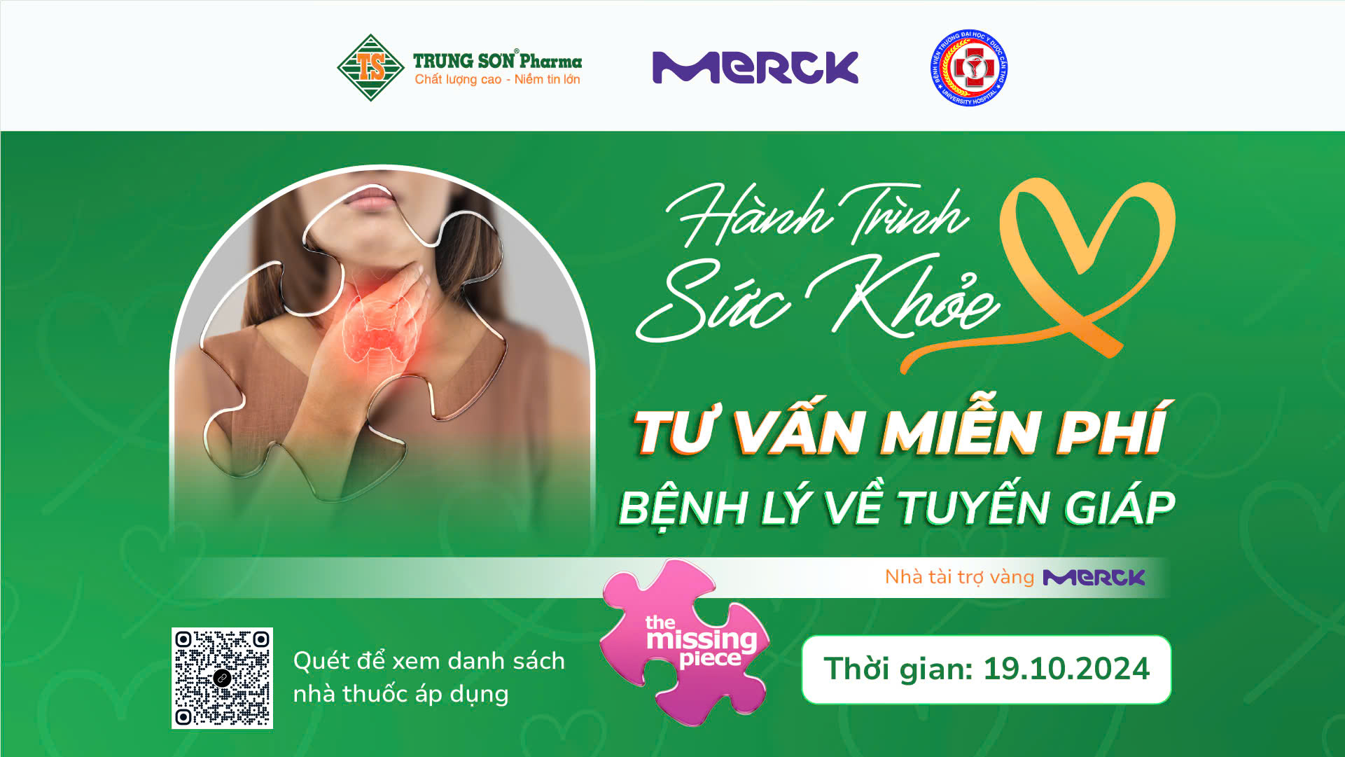 [HÀNH TRÌNH SỨC KHỎE] Tư Vấn Miễn Phí Bệnh Lý Tuyến Giáp cùng chuyên gia