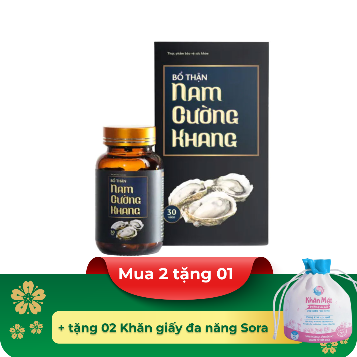 Thực phẩm bảo vệ sức khỏe Nam Cường Khang (30 viên)