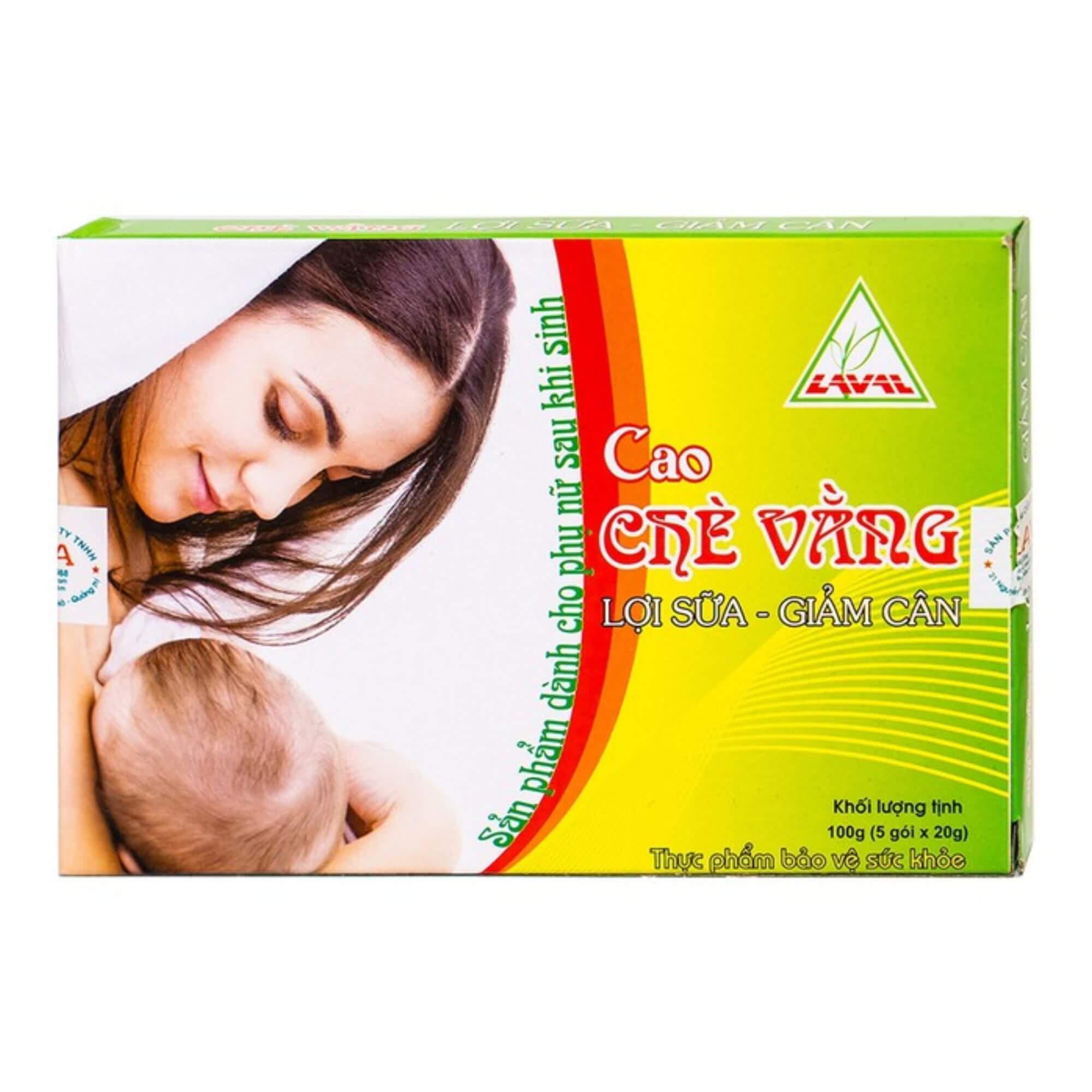 Cao Chè Vằng Lava – Lợi Sữa, Giảm Cân An Toàn Cho Mẹ Sau Sinh (Hộp 5 Gói)