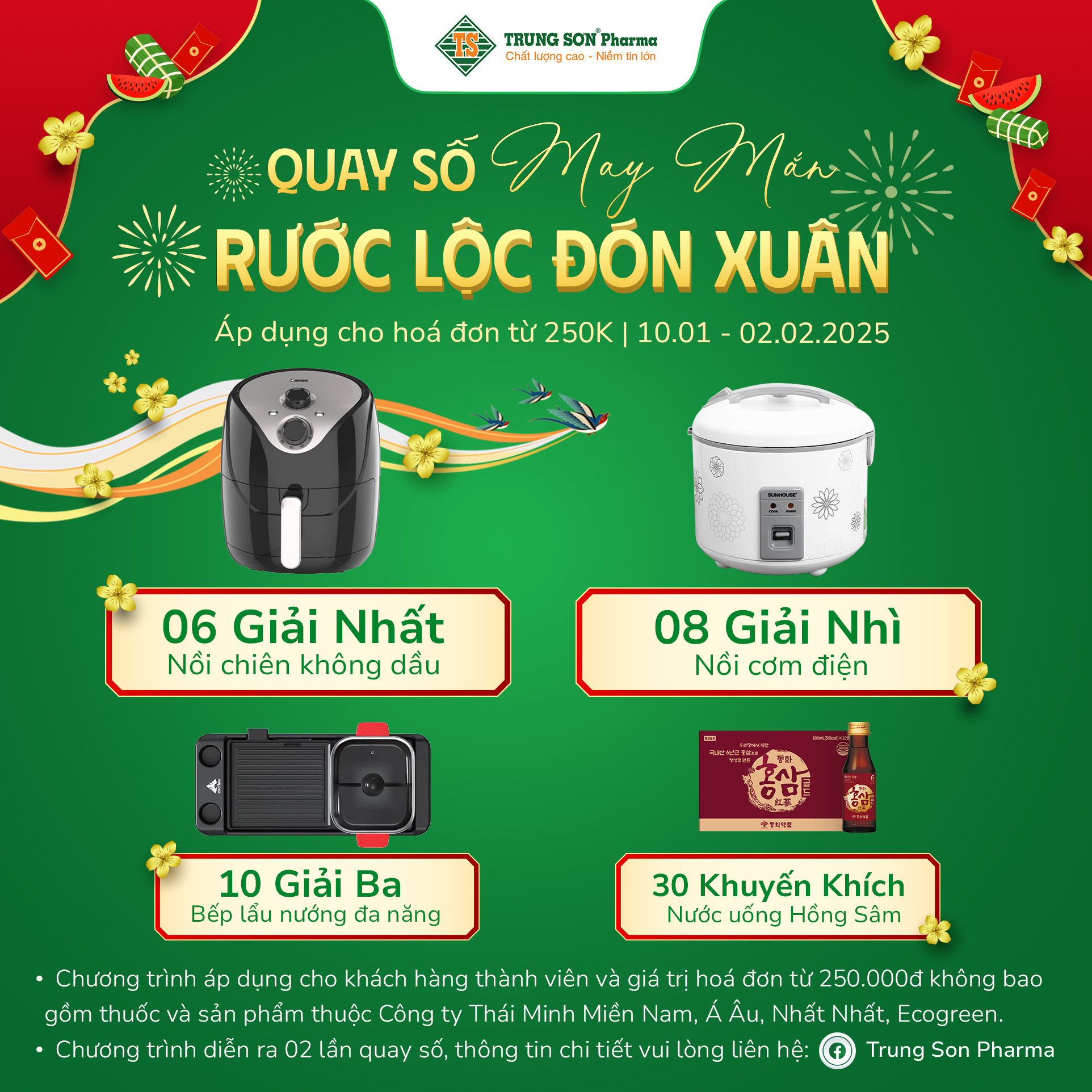 Quay Số May Mắn - Rước Lộc Đón Xuân