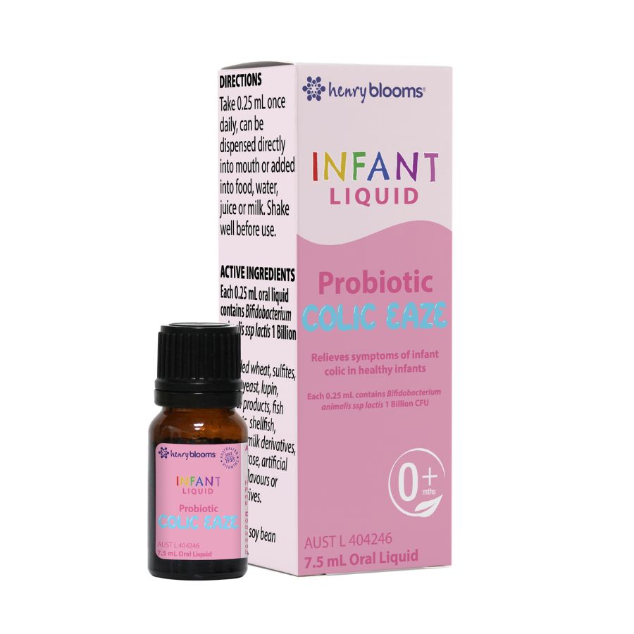 Thực phẩm bảo vệ sức khoẻ Henry Blooms Infant Liquid Probiotic Colic Eaze2 (7,5ml)