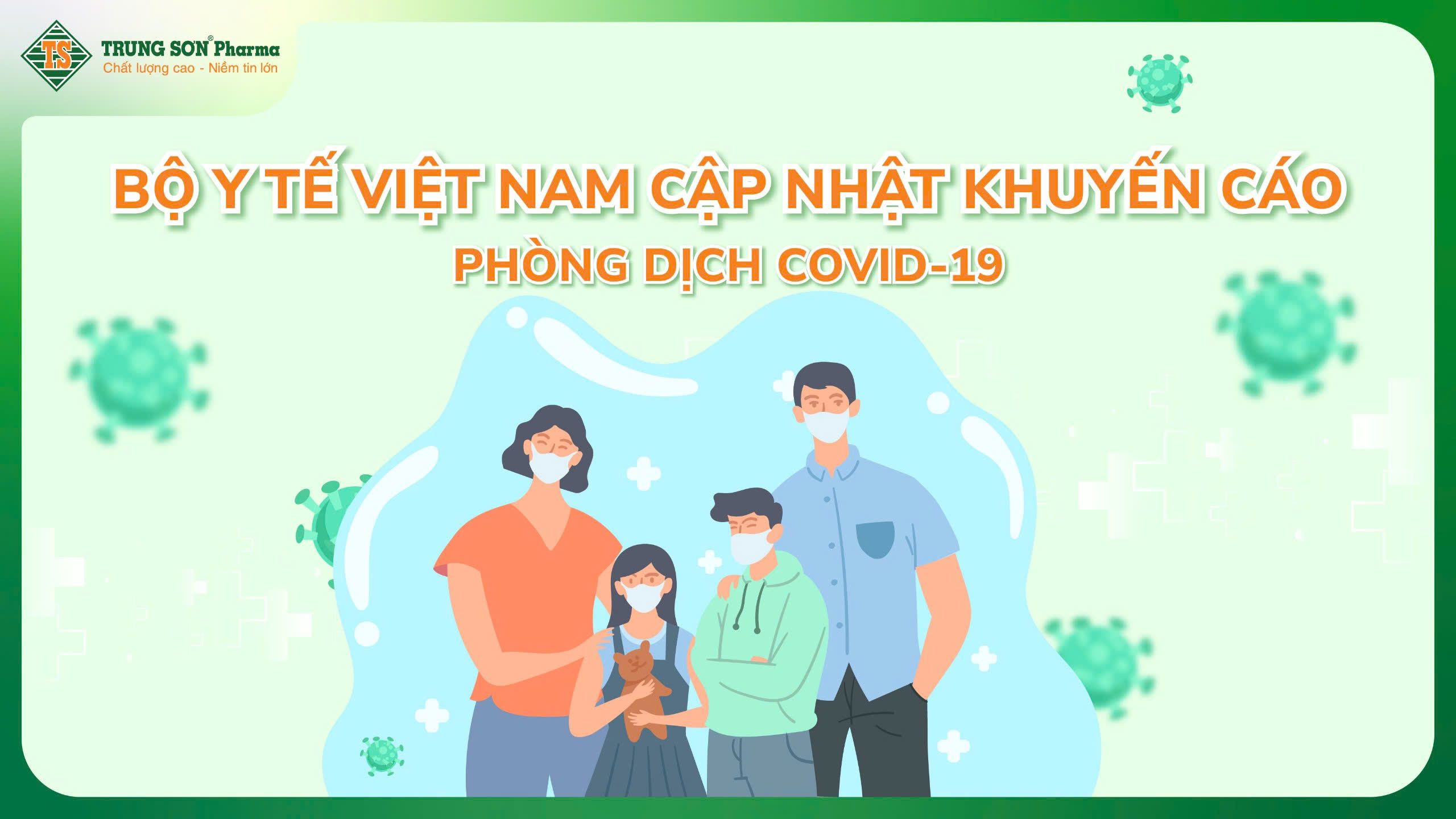 Bộ Y Tế Việt Nam Khuyến cáo các biện pháp phòng ngừa COVID-19