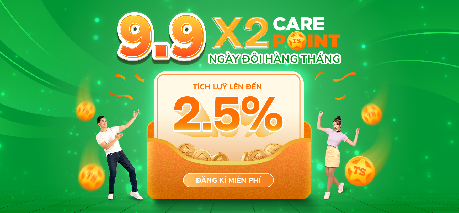THÁNG 9 BÙNG NỔ - GẤP ĐÔI TÍCH LUỸ DOANH SỐ CHO THÀNH VIÊN