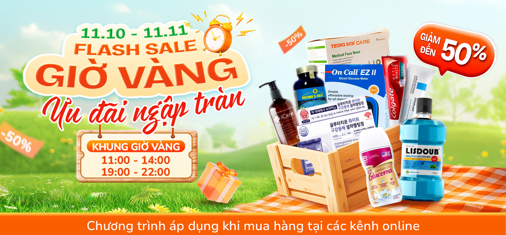 Đặt Hàng Online - Ngập Tràn Ưu Đãi Tháng 10
