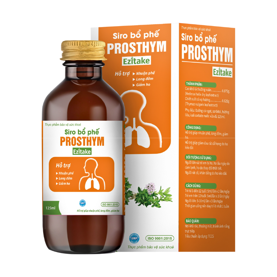 Siro Bổ Phế Prosthym Ezitake (Chai 125ml)