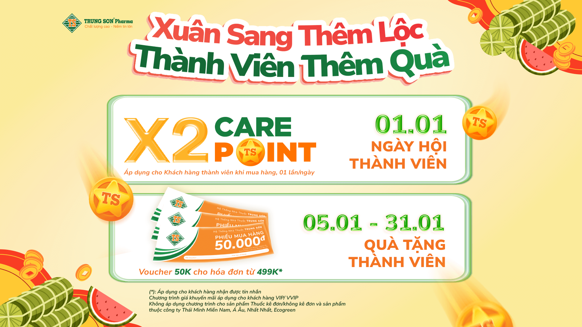 XUÂN SANG THÊM LỘC - THÀNH VIÊN THÊM QUÀ
