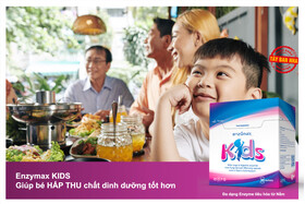 Giải pháp bổ sung Enzyme tiêu hóa từ Tây Ban Nha - Enzymax KIDS Giải pháp bổ sung Enzyme tiêu hóa từ Tây Ban Nha - Enzymax KIDS
