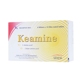 Thuốc Keamine điều trị rối loạn chuyển hóa protein (6 vỉ x 10 viên)