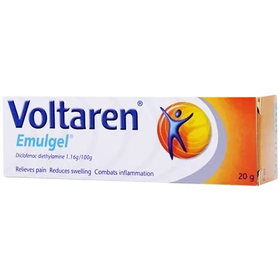 Gel bôi Voltaren gel 1% giảm đau, kháng viêm xương khớp (20g)