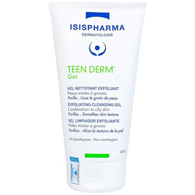 Sữa rửa mặt ISIS Teen Derm Gel giảm nhờn, ngăn ngừa mụn (150ml)