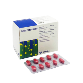 Thuốc Scanneuron hỗ trợ điều trị các rối loạn về hệ thần kinh (Hộp 10 vỉ x 10 viên)