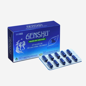 Thuốc Genshu hỗ trợ điều trị rối loạn cương, yếu sinh lý (3 vỉ x 10 viên)