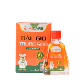 Dầu gió Trung Sơn hỗ trợ giảm đau nhức, đau đầu, cảm cúm (7ml)