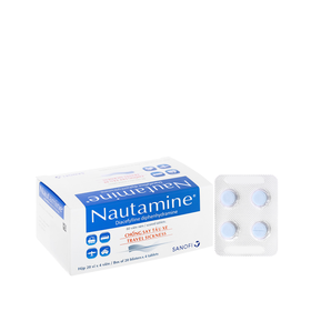 Thuốc Nautamine 90mg chống say tàu xe (20 vỉ x 4 viên)