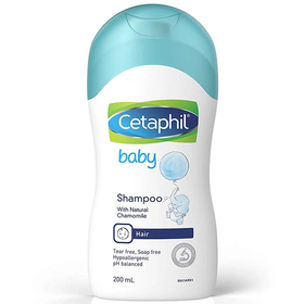 Dầu gội đầu Cetaphil Baby Shampoo hỗ trợ sạch da đầu, tóc mềm mượt cho bé (200ml)