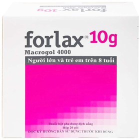 Thuốc Forlax 10g điều trị táo bón triệu chứng (20 gói x 10g)