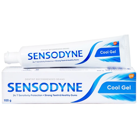 Kem đánh răng Sensodyne Cool Gel hỗ trợ giảm tình trạng ê buốt răng (100g)
