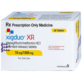 Thuốc Xigduo Xr 10mg/1000mg Astrazecena điều trị đái tháo đường tuýp 2 (4 vỉ x 7 viên)