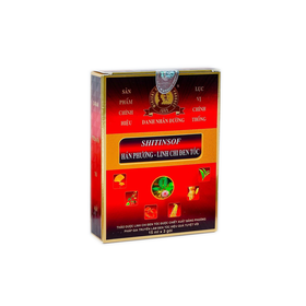 Dầu Gội Shitinsof Hán Phương Linh Chi Đen Tóc Hộp 15ml x 3 gói