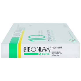 Thuốc Bibonlax Adults trị táo bón (10 tuýp x 8g)