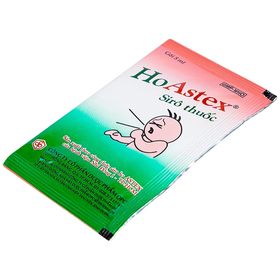 Thuốc HoAstex điều trị ho, viêm đường hô hấp (Hộp 30 gói x 5ml)