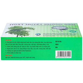 Thuốc Hoạt Huyết Dưỡng Não Phúc Vinh hỗ trợ điều trị thiểu năng tuần hoàn não (5 vỉ x 20 viên )