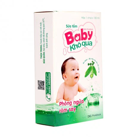 Sữa tắm phòng ngừa rôm sẩy cho bé Baby Khổ Qua (100ml)
