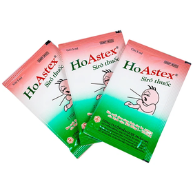 Thuốc HoAstex điều trị ho, viêm đường hô hấp (Hộp 30 gói x 5ml)