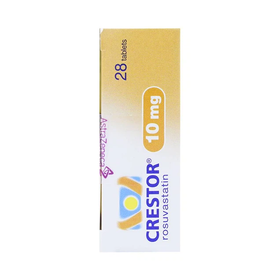 Thuốc Crestor 10mg điều trị rối loạn mỡ máu (2 vỉ x 14 viên)