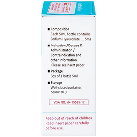 Thuốc nhỏ mắt Hameron giảm khô mắt (5ml)