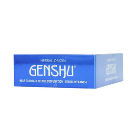 Thuốc Genshu hỗ trợ điều trị rối loạn cương, yếu sinh lý (3 vỉ x 10 viên)