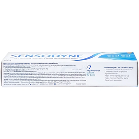 Kem đánh răng Sensodyne Cool Gel hỗ trợ giảm tình trạng ê buốt răng (100g)