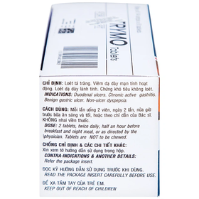 Thuốc Trymo 120mg điều trị điều trị loét tá tràng, dạ dày (Hộp 14 Vỉ x 8 Viên)