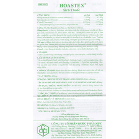 Thuốc HoAstex điều trị ho, viêm đường hô hấp (Hộp 30 gói x 5ml)