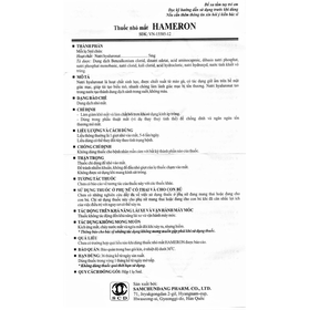 Thuốc nhỏ mắt Hameron giảm khô mắt (5ml)