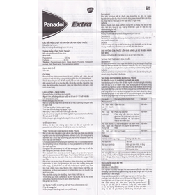 Thuốc Panadol Extra đỏ GSK giúp giảm đau, hạ sốt (15 vỉ x 12 viên)
