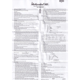 Thuốc Methycobal 500mcg điều trị bệnh lý thần kinh ngoại biên (3 vỉ x 10 viên)