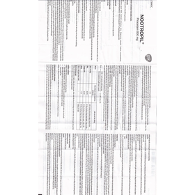 Thuốc Nootropil 800mg GSK điều trị hội chứng tâm thần (3 vỉ x 15 viên)