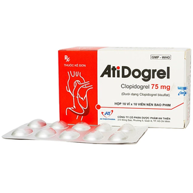 Thuốc APIDOGREL 75 Apimed chống đông và làm tan huyết khối 30 viên