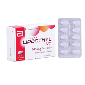Thuốc Lipanthyl Supra 160mg Abbott điều trị tăng cholesterol máu (3 vỉ x 10 viên)