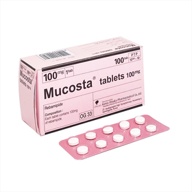 Thuốc Mucosta 100mg Otsuka điều trị loét dạ dày (10 vỉ x 10 viên)