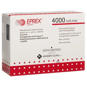 Thuốc Eprex 4000IU Janssen điều trị bệnh thiếu máu (6 ống)