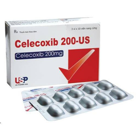 Thuốc Celecoxib 200mg US điều trị viêm khớp dạng thấp (30 viên)