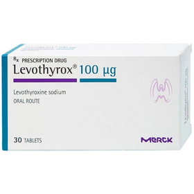 Thuốc Levothyrox 100mcg điều trị tuyến giáp hoạt động kém (30 viên)