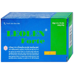 Thuốc Leolen Forte  điều trị đau dây thần kinh (30 viên)