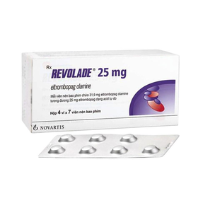 Thuốc Revolade 25mg trị xuất huyết giảm tiểu cầu miễn dịch (4 vỉ x 7 viên)