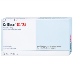 Thuốc Codiovan 80mg/12.5mg điều trị tăng huyết áp (2 vỉ x 14 viên)