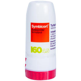 Thuốc Symbicort AstraZeneca điều trị hen suyễn, tắc phổi mãn tính (120 liều)