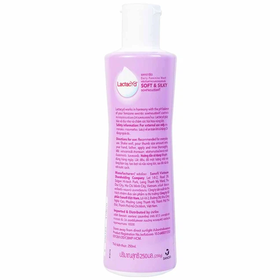 Dung dịch vệ sinh phụ nữ Lactacyd Soft & Silky bảo vệ dịu nhẹ, giảm khô, ngứa (250ml)